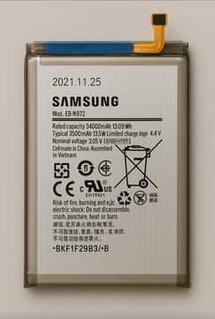 Samsung note 10 battery