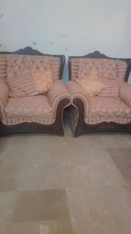shisham sofa set 3