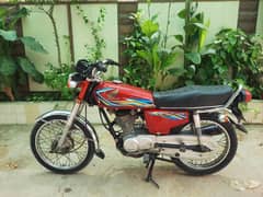 Honda CG-125cc Model 2018 Month 9 Karachi Number