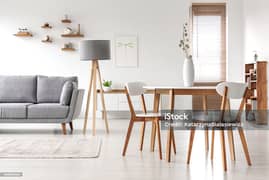 SOLID WOOD DINING TABLE
