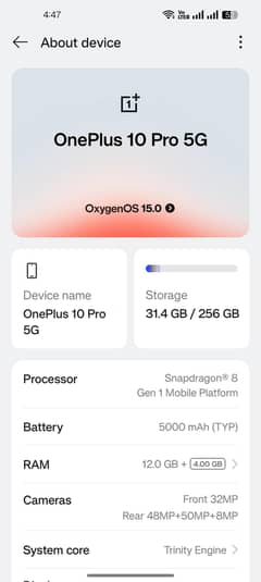 OnePlus 10 Pro PTA Approved Official