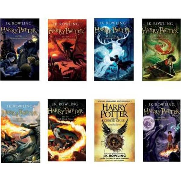 Complete Harry Potter 8 Book Box Set by J. K. Rowling