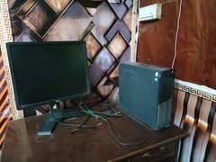 Desktop with monitor for Sale