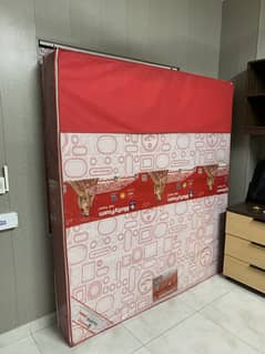 Molty Foam King Size Mattress with 2 Pillows Free