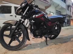 Suzuki GR 150 model 2019 black  color