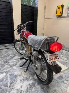 HONDA CG 125 SELF START GOLDEN EDITION 2024 MODEL