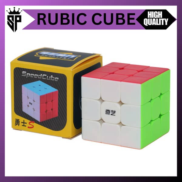SP Dealz 3x3 Magnetic Speed Cube - Fast Problem-Solving Fidget Toy for Ages 8 and Up