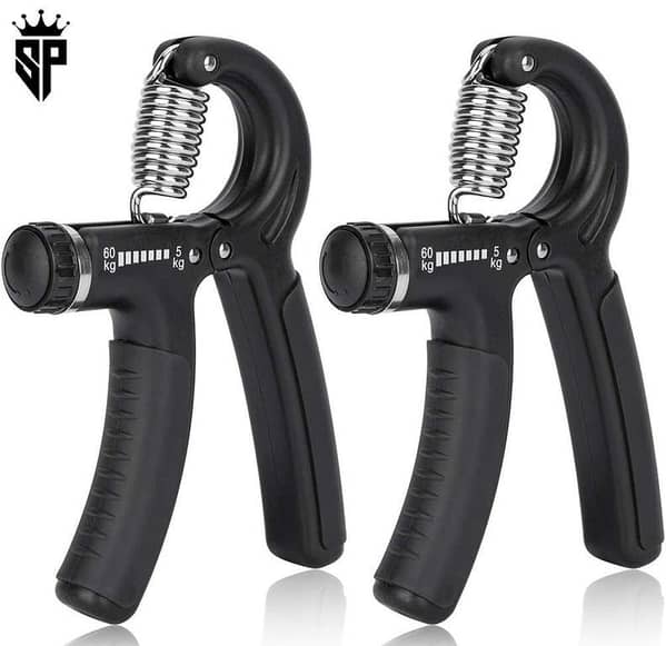 SP Dealz Adjustable Hand Gripper: 10KG to 60KG Professional Counter Grip for Men and Women | Finger Exerciser | Power Gripper