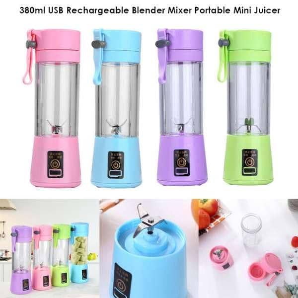 Sp Dealz Portable Personal Blender with USB Rechargeable Mini Juice Mixer