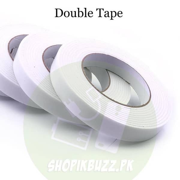 Foam Tape Roll Tape Double Sided Auto White Adhesive Sticky Mounting Attachment| Shopikbuzz
