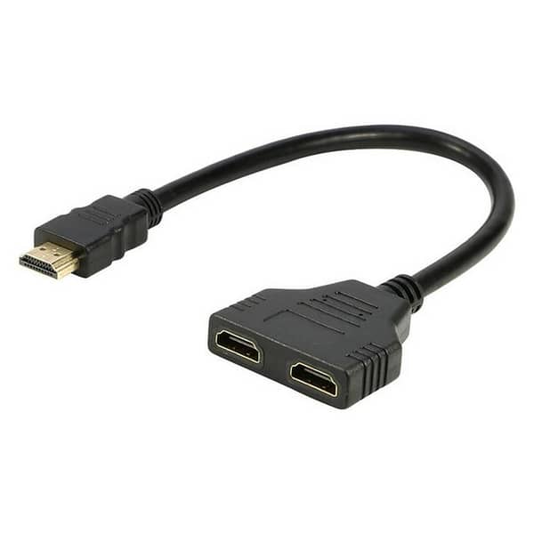 HDMI Splitter ( 1 to 2 ) Premium Splitter Cable Male To Female Splitter| Shopikbuzz