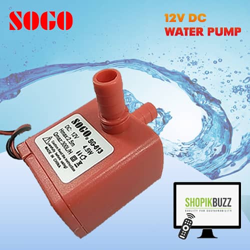 12V DC Mini Submersible Water Pump| Shopikbuzz