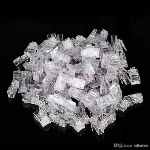 RJ45 Connector 100 Pcs| Shopikbuzz
