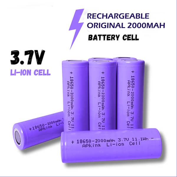 ICR Genuine 2000Mah 18650 Lithium ion Battery| Shopikbuzz
