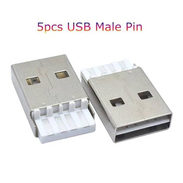 USB Type A 4Pin Male Connector for Serial Applications