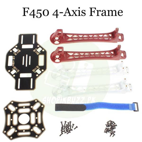 Shopikbuzz F450 4-Axis Quadcopter Frame Kit for Multi-Rotor Aircraft