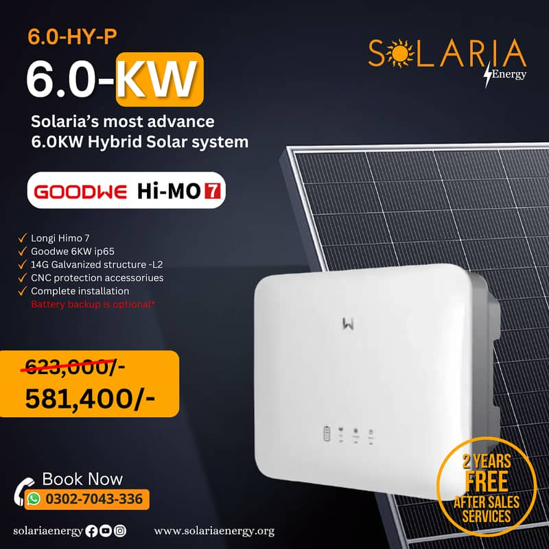 Hybrid solar | On-Grid Solar | Net-metering |Lithium batteries 5