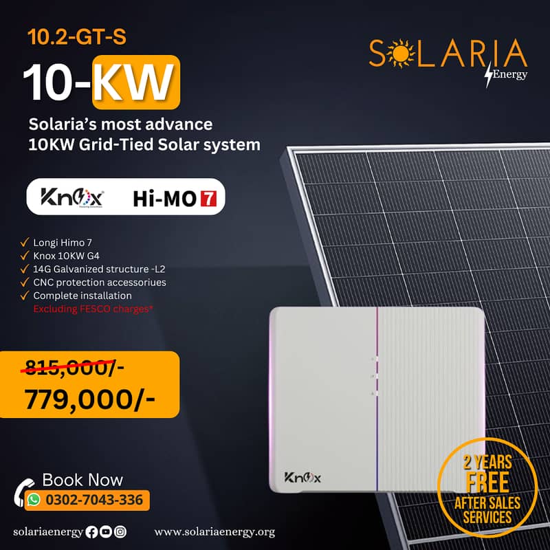 Hybrid solar | On-Grid Solar | Net-metering |Lithium batteries 7
