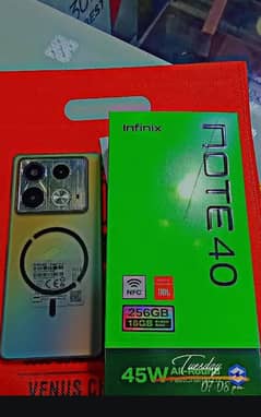 infinix not 40  16/256