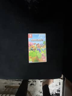 Minecraft nintendo game catridge cd video game console