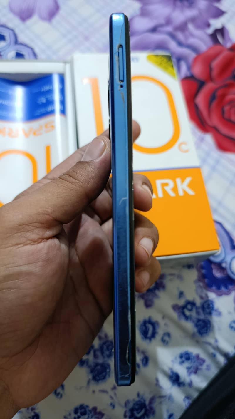 Tecno Spark 10C home used lush condition 3