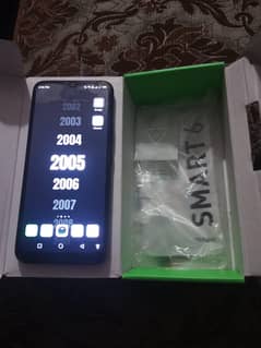 Infinix smart 6 , for sale with good health and battery
