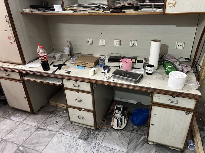 Office work table with switch connections 2 pcs 3