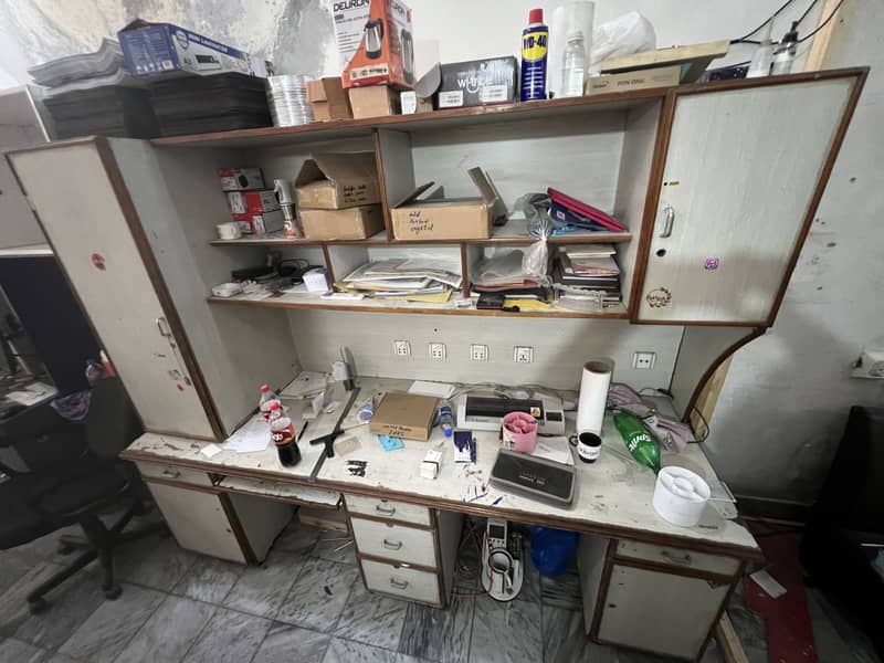 Office work table with switch connections 2 pcs 4
