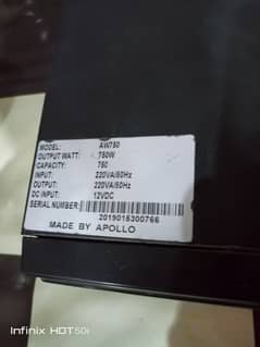 apollo ups made in Taiwan 750W