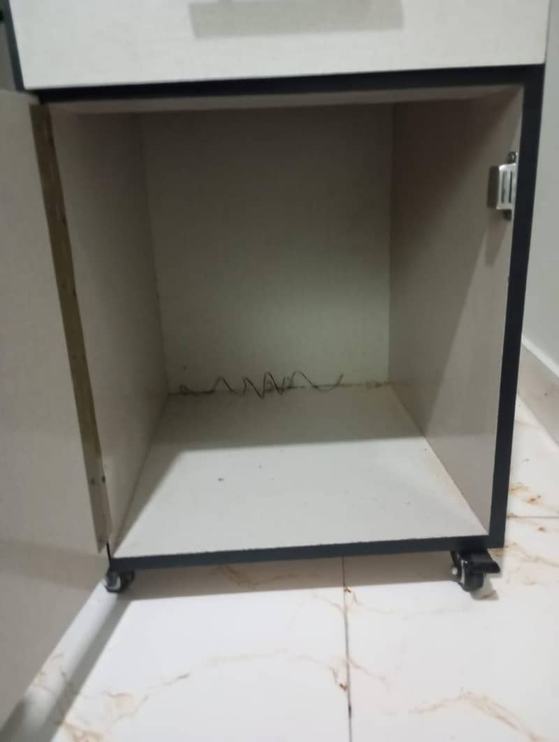 side tables with drawer and store box 2