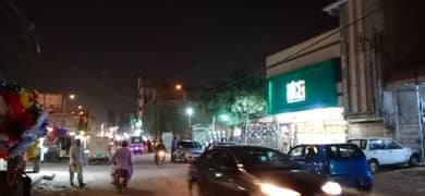 120 Yards Space On Main Road Available For A Showroom Or Outlet for COMMERCIAL USE In North Karachi