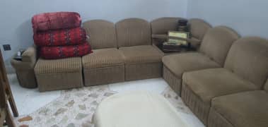Sofa set with table