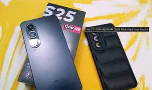 itel s25 12GB(6+6)GB RAM 128GB ROM + Back Cover Pouch