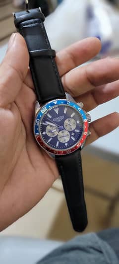 LONGBO chronograph watch 10by10 condition original