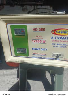 12000 wat stablizeer good condition
