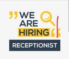 Hiring Front Desk Receptionist