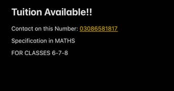 Tuition