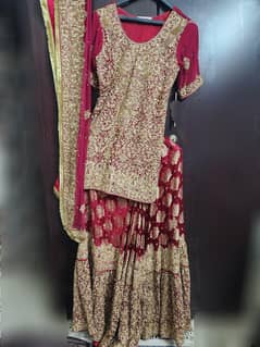 Red Bridal Lehenga