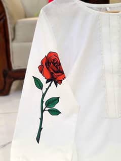 Rose Print Stitched Collection