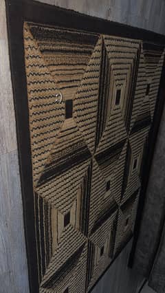 Black skin Turkish rug
