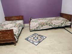 two bed with two bed with mattress mattress on 25000
