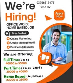 job only for serious people send CV don't waste time