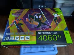 Zotac RTX 4060ti 8gb Spiderman