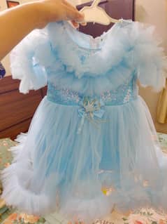 New baby frock/fairy frock light blue