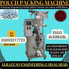 Packing machine/ Pouch packing machine