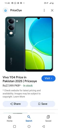vivo y04 64 gb