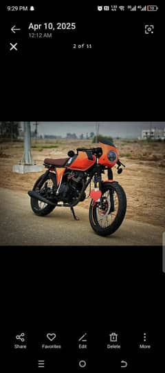 Altered Honda 125
