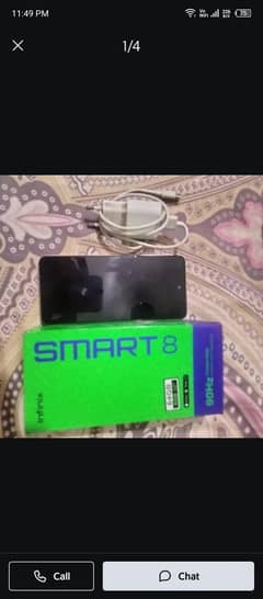infinix smart 8 4/4 ram 64gb memory