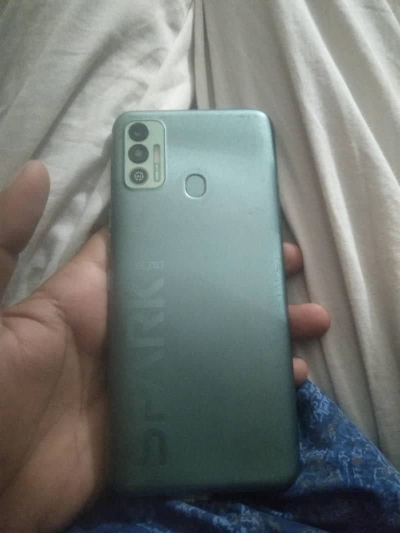 tecno spark 7 2 32 only sell exchange possible 4