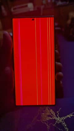 Note 20 Ultra Panel  lines or dot hai snapdragon model dual sim 128gb